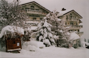 Francouzské Alpy - hotel v Courchevel